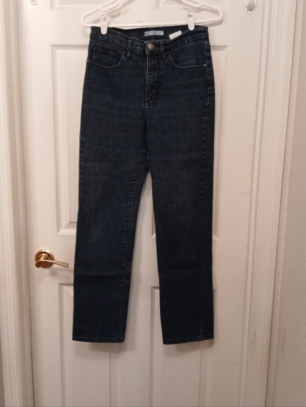 Lee Classic Fit Jeans Straight Leg Women's Size 6M Embroidered Pockets Y2K Style